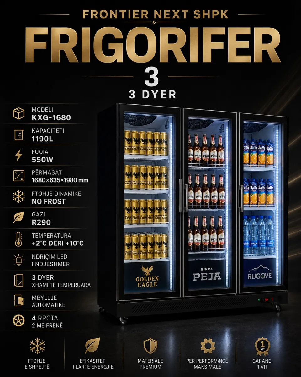 Frigorifer me 3 dyer